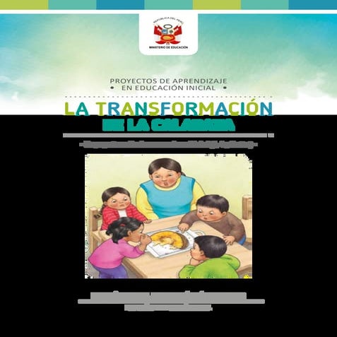 Proyectos de Aprendizaje en Educación Inicial | PDF