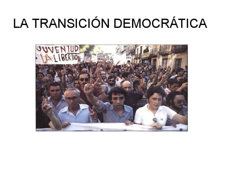 La transición democrática La transición democrática