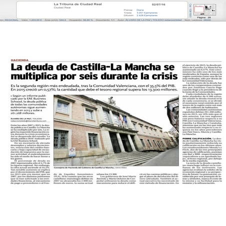La tribuna de toledo portada | PDF