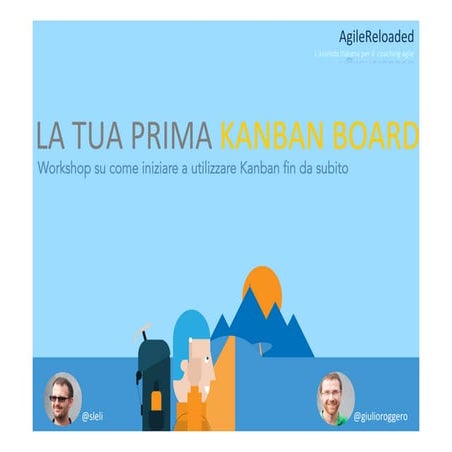 La tua prima kanban board