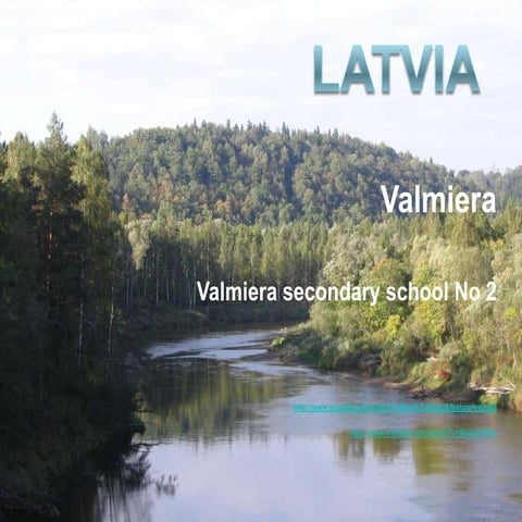 Latvia valmiera and our school with video and sounds