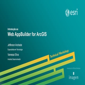 Introdução ao Web AppBuilder for ArcGIS