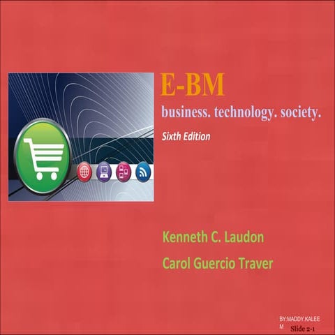 E-BM, Business Models and Concepts
