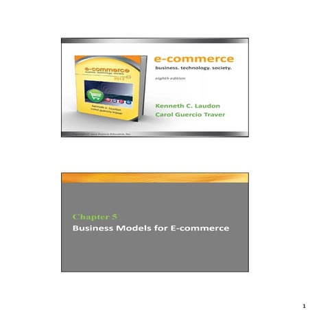 05 Business Models for E-commerce slides