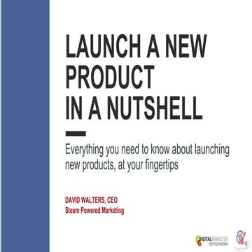 Launch a product in a nutshell