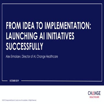 Implementing AI Successfully