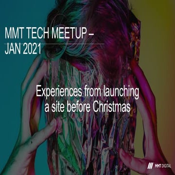 Launching a website before xmas