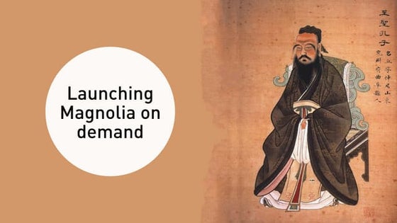 Launching Magnolia on demand