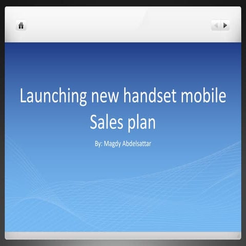 Launching new handset mobile