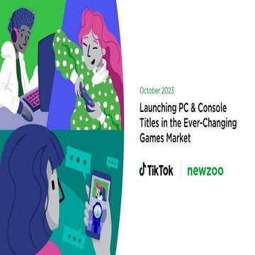 Launching PC & Console Titles in the Ever-Changing Games Market in 2023