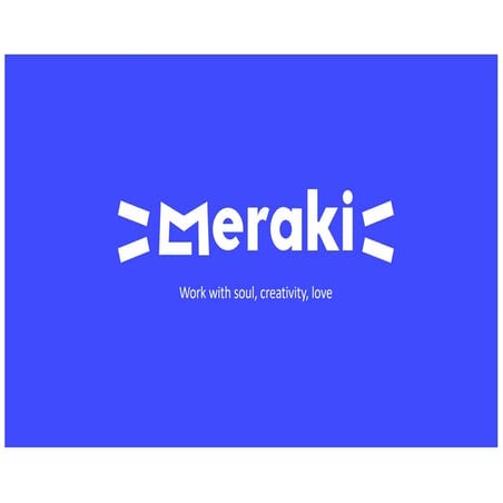 Launching Meraki: The program to become Product Manager