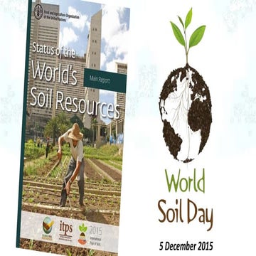 Status of World's Soil Resources Report