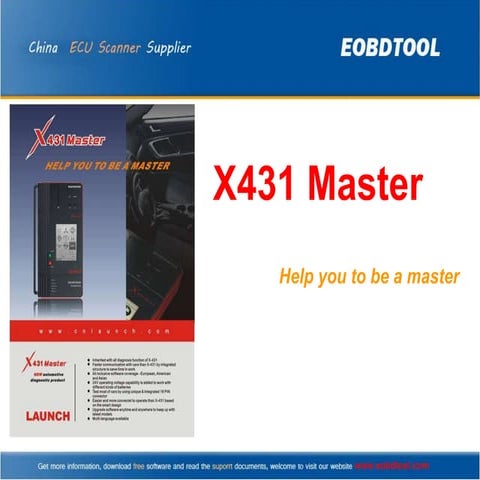 Launch x431 master