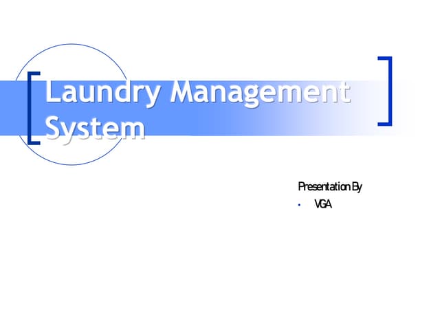 Linen Management System | PDF