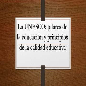 Los principios de la calidad educativa | PPTX
