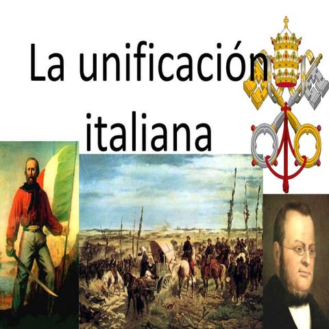 La unificación italiana | PPTX