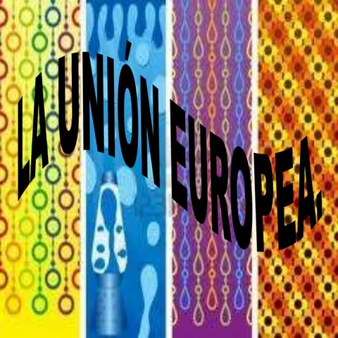 LA UNIÓN EUROPEA. ALBERTO PECES