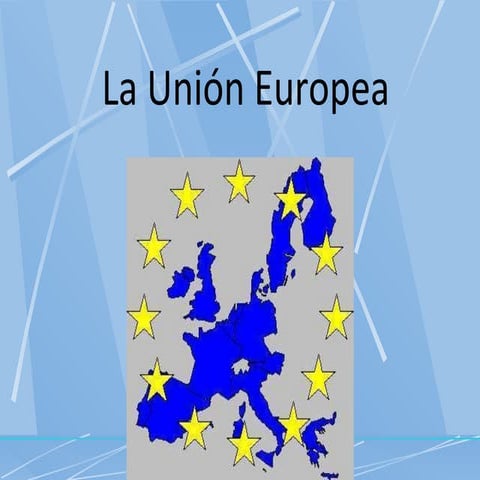 La unión europea trabajo