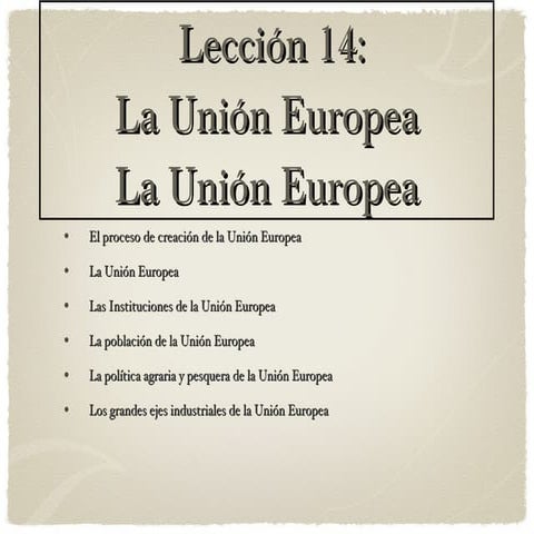 La UnionEuropea