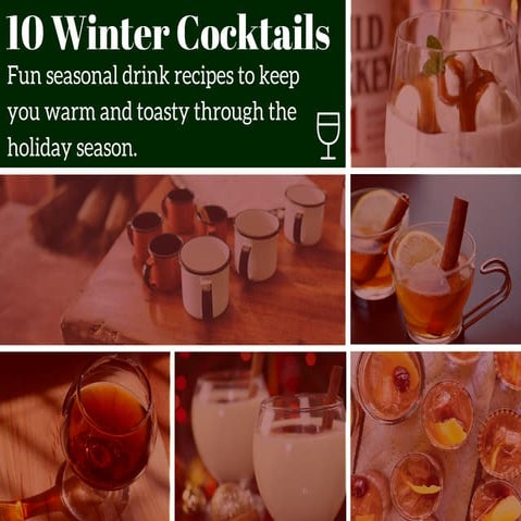 Laura Baddish's Fun Winter Cocktails To Try