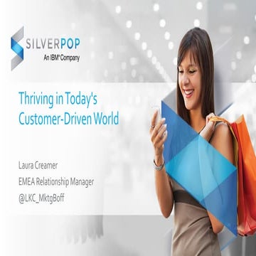 Thriving in Today's Customer-Driven World
