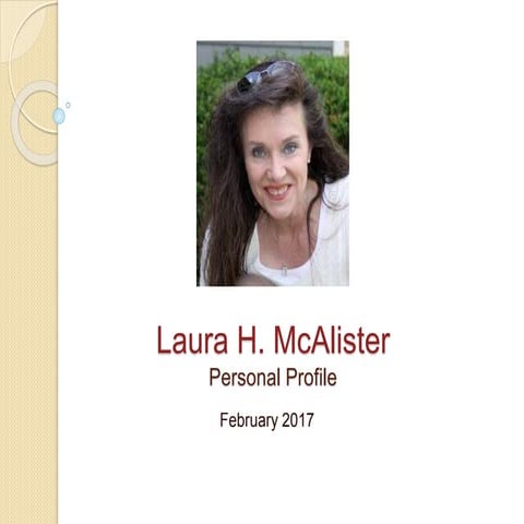 Laura McAlister Infographic | PDF