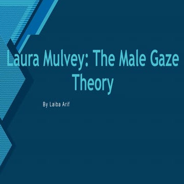 Laura mulvey