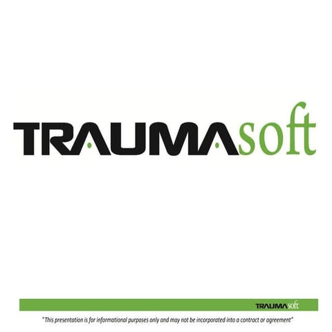 Traumasoft Presentation