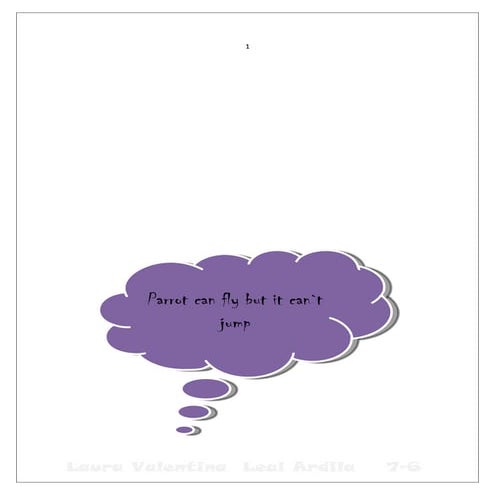 ENGLISH MINI PROYECT