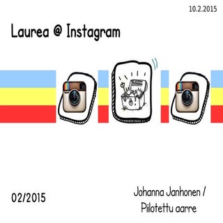 Laurea instagram ote