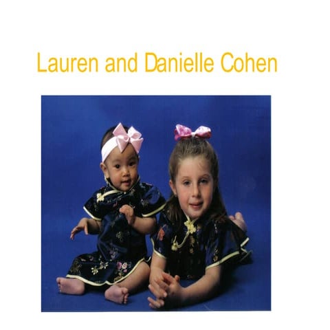 Lauren And Danielle Cohen | PPT