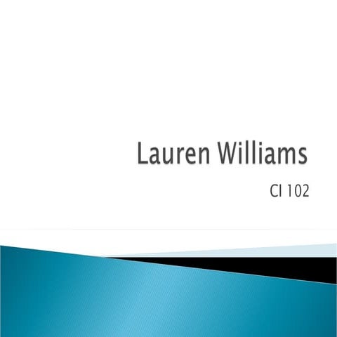 Lauren Williams | PPT