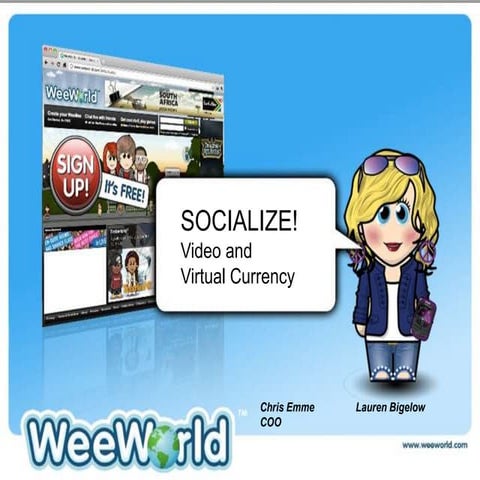 Socialize: Monetizing Social Media - Lauren Bigelow and Chris Emme