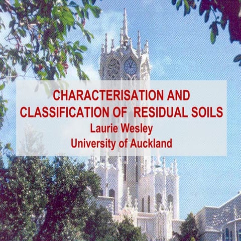 Laurence d. wesley   characterisation and classification of tropical residual...