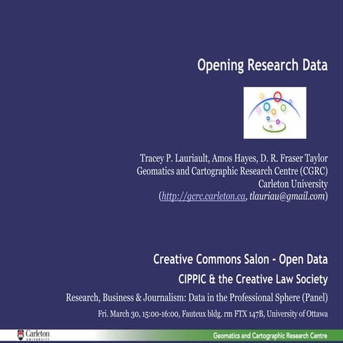 Opening Research Data