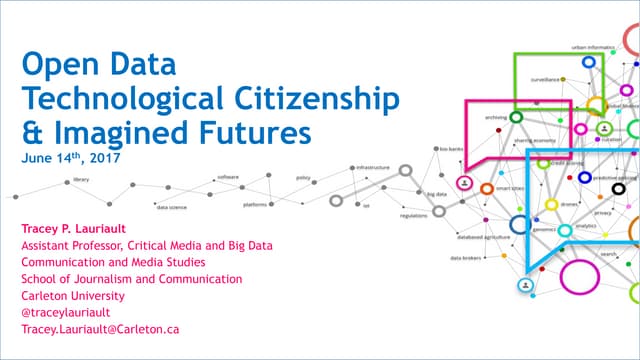 Open DataTechnological Citizenship& Imagined Futures