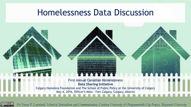 Homelessness Data Discussion