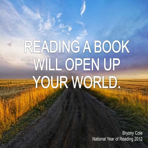 National Ambassador for Reading 2012