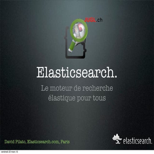 Lausanne JUG - Elasticsearch