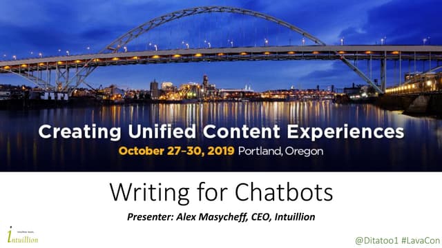 To Make Your Chatbot Smart, You Need to Feed It Right: How to Write for Chatb...