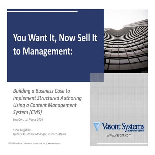 Steve Huffman: You Want It, Now Sell it to Management