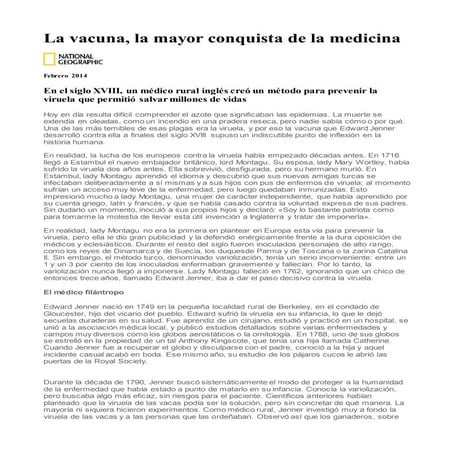 La vacuna