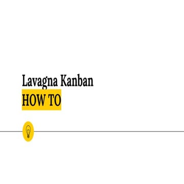 Lavagna kanban-how-to
