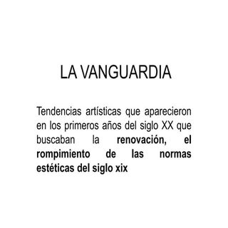 La vanguardia