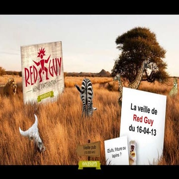 La veille de Red Guy du 16.04.14 - Quand les médias jouent les agences de pub