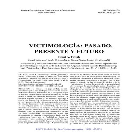La victimologia en los DDHH_IAFJSR
