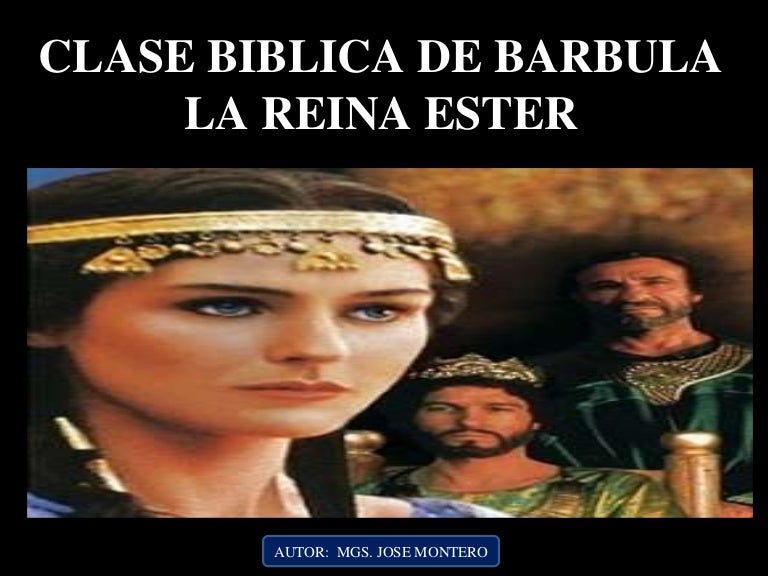 Quien Era Ester En La Biblia