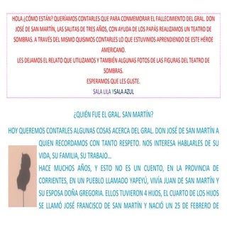 La vida de San Martín según Sala Li...