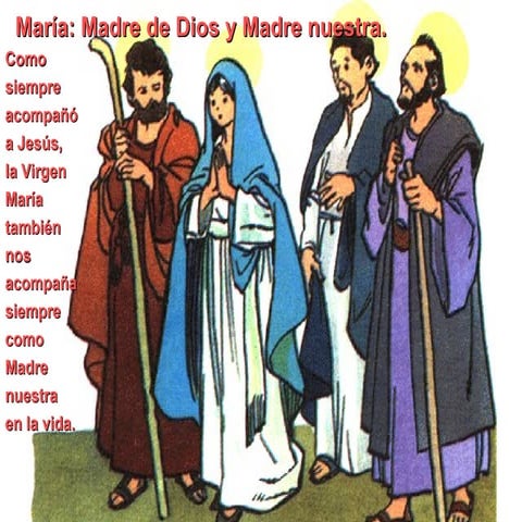 La virgen maría, madre de jesús y madre nuestra. rocío de blanco pps