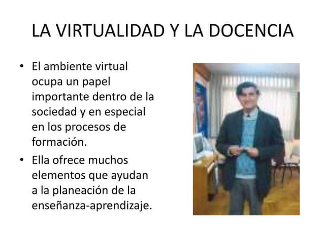 La virtualidad y la docencia